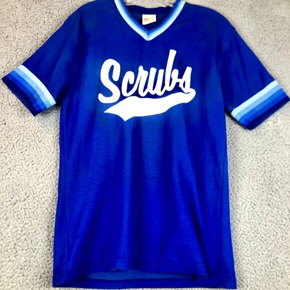 Men’s Vintage 70s Retro Howe Athletic Baseball Jersey T Shirt Texas Scrubs Sz M - Picture 1 of 5